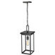 Barkeley 1 Light 8 inch Powder Coated Black Outdoor Hanging Lantern